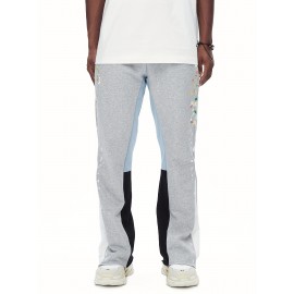 Men's Casual Pants, Street Style, Loose and Creative Design