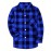 Men's Casual Long Sleeved Shirt, With A Collar Design And Checkered Pattern That Exudes Vitality, And Pocket Design That Is More Convenient.