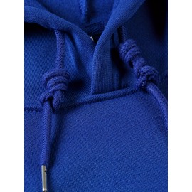 Men's Oversized Hip-Hop Style Hoodie with Geometric Print - Casual Pullover Sweatshirt for Fall & Winter, Polyester, Machine Washable