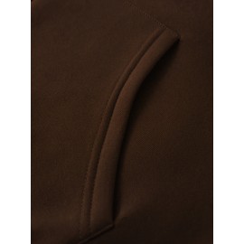 Men's Fashion Cross Print Long Sleeve Hoodie - Classic Zip-Up Design, Casual Style, Ideal For Fall And Winter