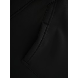 Men'S High Street Heavy Industry Plush American Style Hoodie Ninja Function Oversize Shoulder Pullover Novelty Hoodie Hoodie