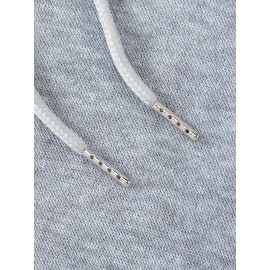 IT'S A JAY THING Print Hoodie, Cool Hoodies For Men, Casual Hooded Sweatshirt With Kangaroo Pocket For Winter And Fall